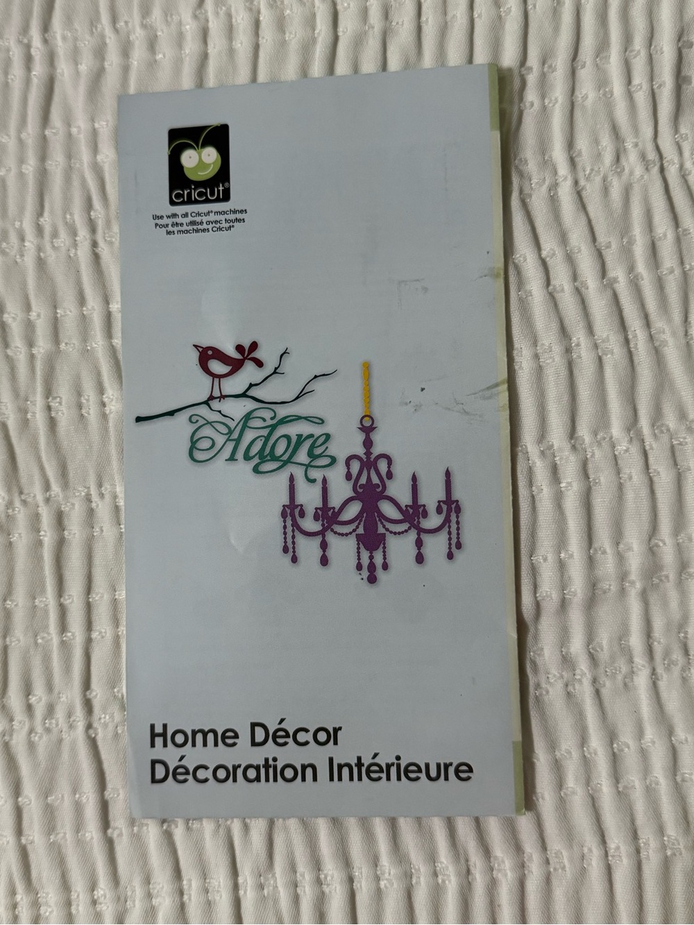 Cricut Home Décor cartridge